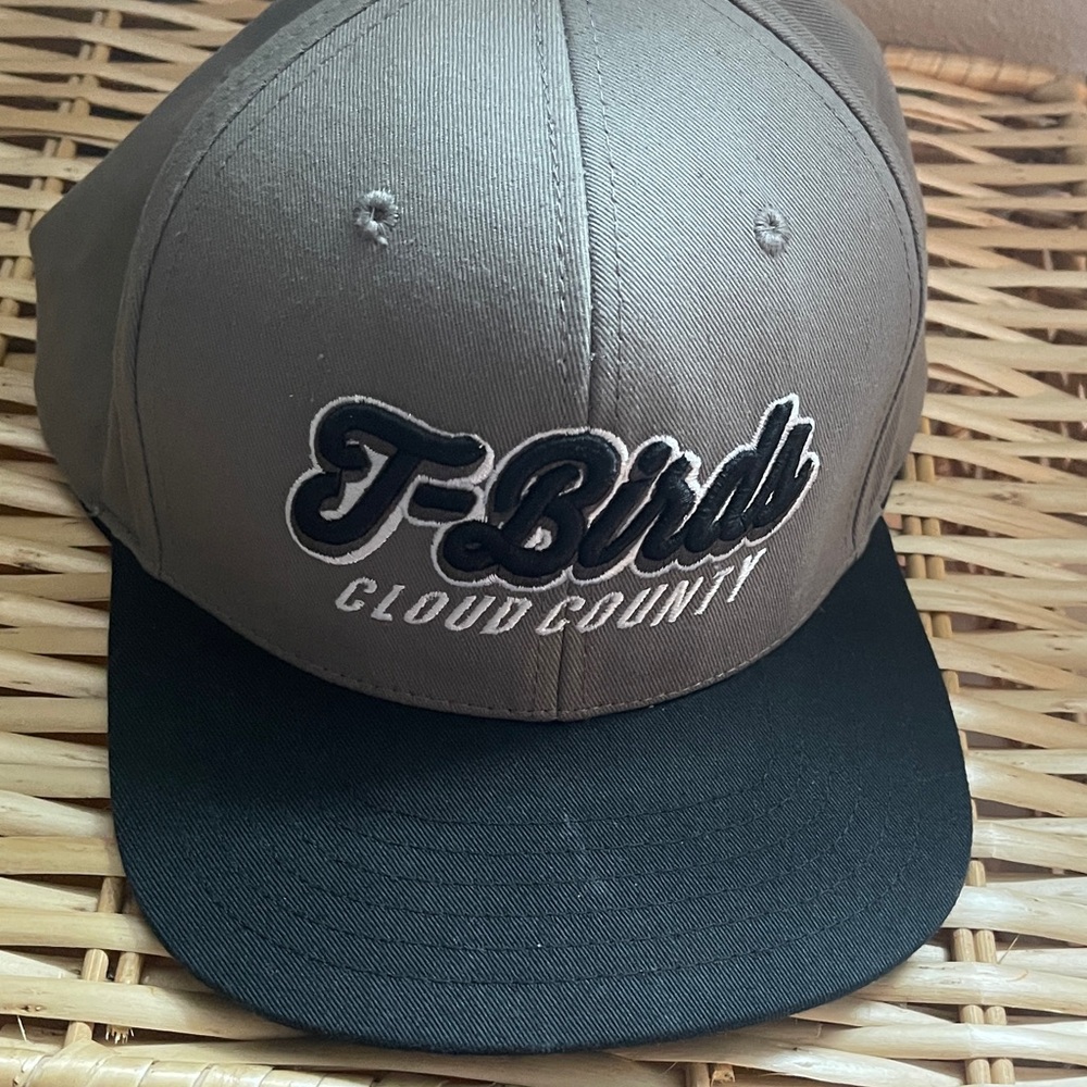 Russell Athletic Two-Tone Black and Tan Baseball Cap